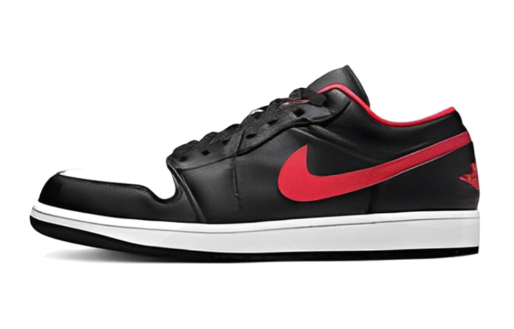 エアジョーダン1 Nike GS Air Jordan 1 Low "White Toe" 553560-063