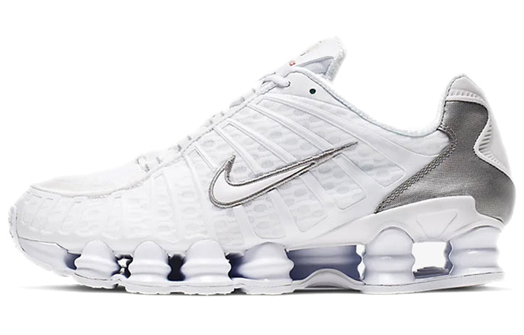 ナイキ ショックス Nike Shox TL "White/Metallic Silver/Max Orange/White" AV3595-100