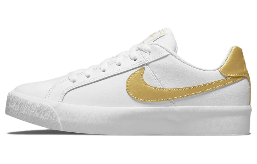 ナイキ Nike Women's Court Royale AC "White/Metallic Gold" AO2810-109