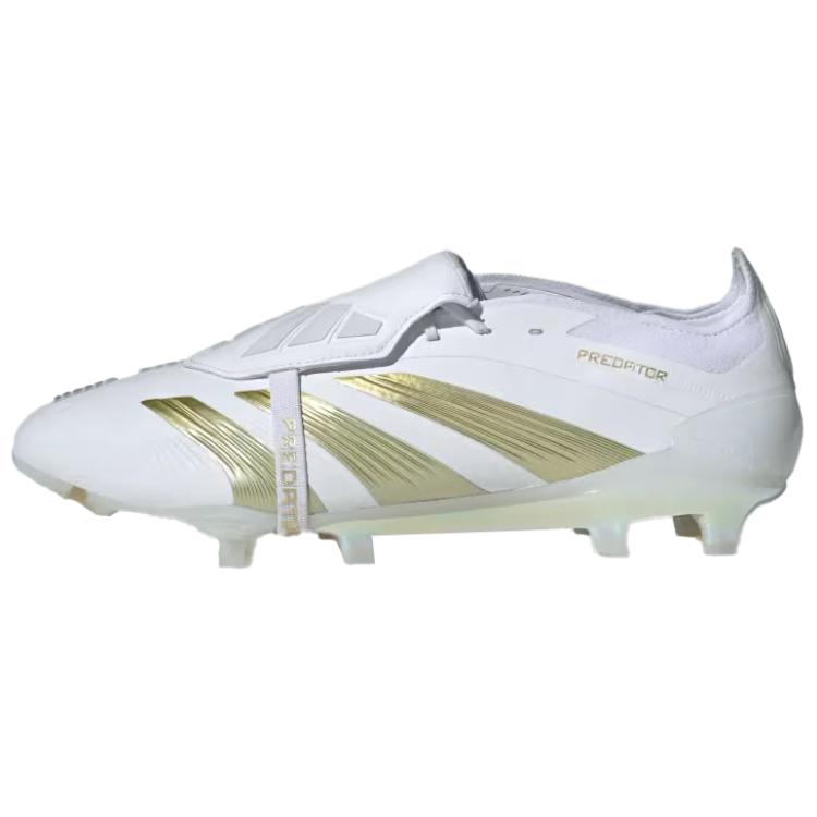 アディダス プレデター adidas Predator Elite Foldover Tongue FG Cleats "Cloud White/Gold Metallic" IF6445