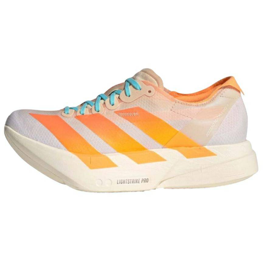 アディダス アディゼロ adidas Adizero Adios Pro 4 "Crystal Sand/Flash Orange/Flash Aqua" JR1241