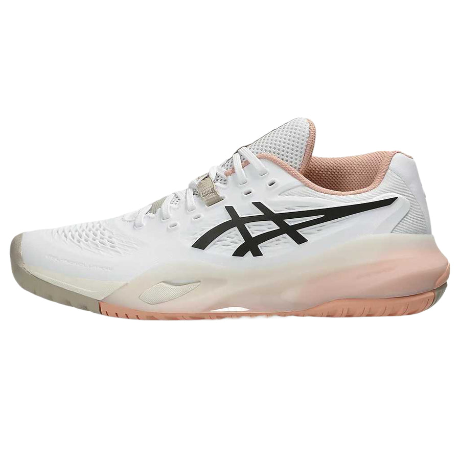 アシックス ゲルレゾリューション Asics Women's GEL-Resolution X "White/Black Coffee" 1042A279-106
