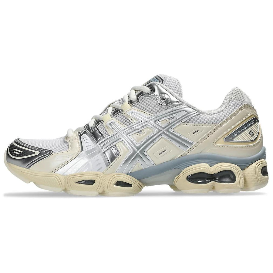 アシックス ゲルニンバス9 Asics Gel-Nimbus 9 "White/Pure Silver" 1201A424-106