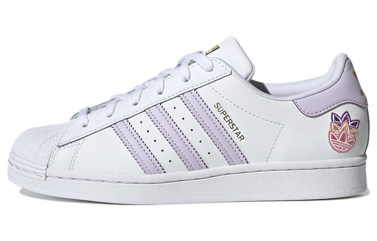 アディダス スーパースター adidas Women's Superstar "Trefoil White Purple Tint" GZ8143