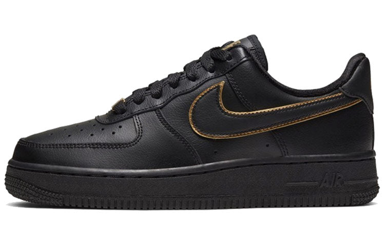 ナイキ エアフォース1 Nike Women's Air Force 1 Low "Black Gold Swoosh" AO2132-005