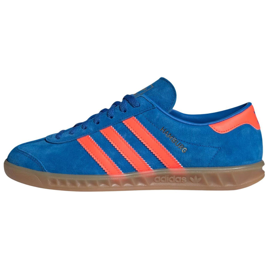 アディダス adidas Women's Hamburg "Blue Bird/Solar Orange/Gum" IH5471