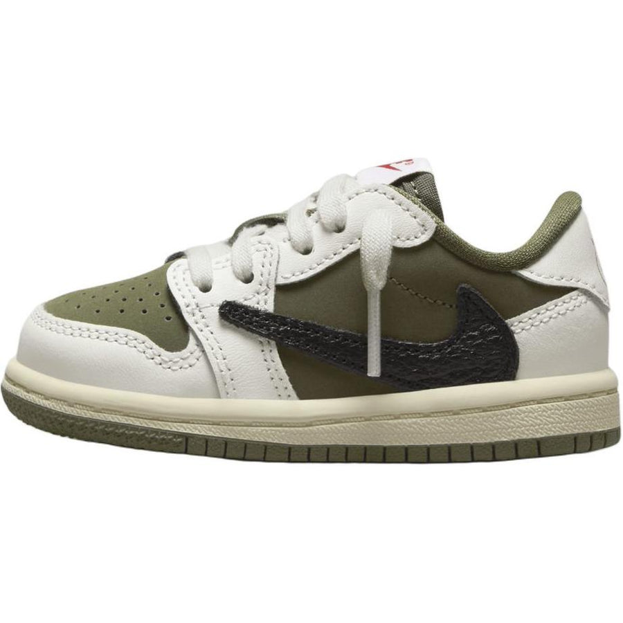 エアジョーダン1 Travis Scott × Nike TD Air Jordan 1 Low OG SP "Reverse Olive" DO5441-200