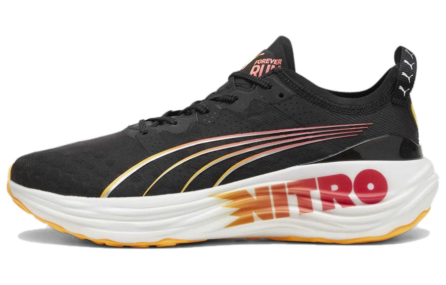 プーマ Puma Forever Run Nitro FF "Puma Black/Sun Stream/Sunset Glow" 309703-01