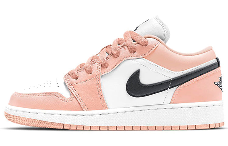 エアジョーダン1 Nike GS Air Jordan 1 Low "Light Arctic Pink" 553560-800