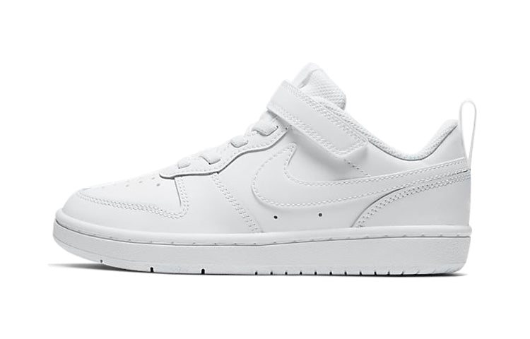 ナイキ コートバーロウ Nike PS Court Borough Low 2 "Triple White" BQ5451-100