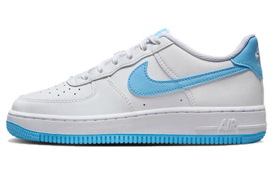 ナイキ エアフォース1 Nike GS Air Force 1 "White/Aquarius Blue" FV5948-107