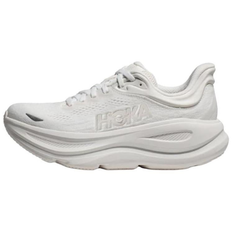 ホカ ボンダイ Hoka Women's Bondi 9 "White/White" 1162012-WWH