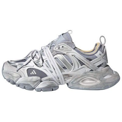アディダス adidas XLG Runner Deluxe "Grey/Silver Metallic" JR9633