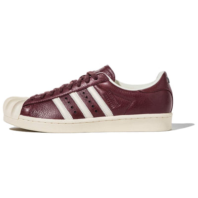 アディダス スーパースター THUG CLUB × adidas Superstar Vintage "College Burgundy/Cream White" JS1908