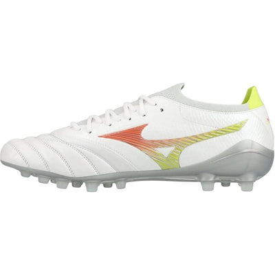 ミズノ モレリア Mizuno Morelia Neo 5 β Japan AG "Super White Pearl/Orange/Yellow" P1GA269154