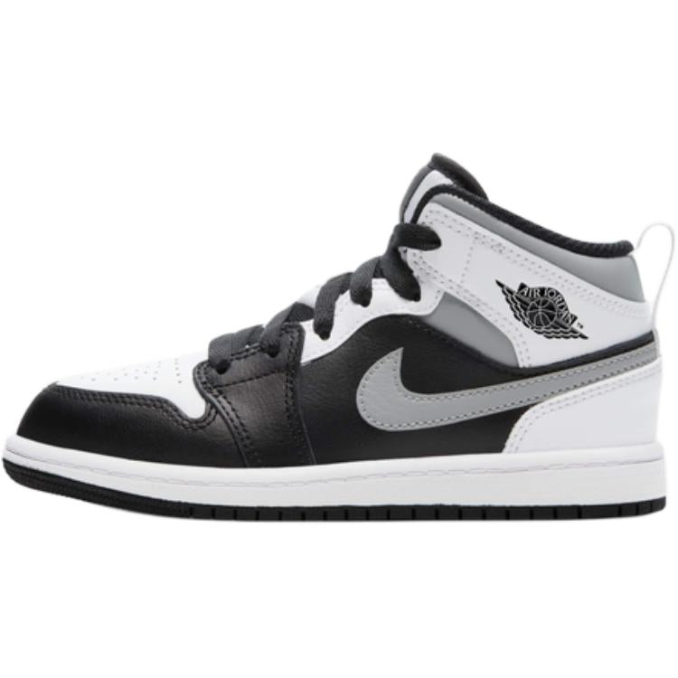 エアジョーダン1 Nike PS Air Jordan 1 Mid "White Shadow" 640734-073