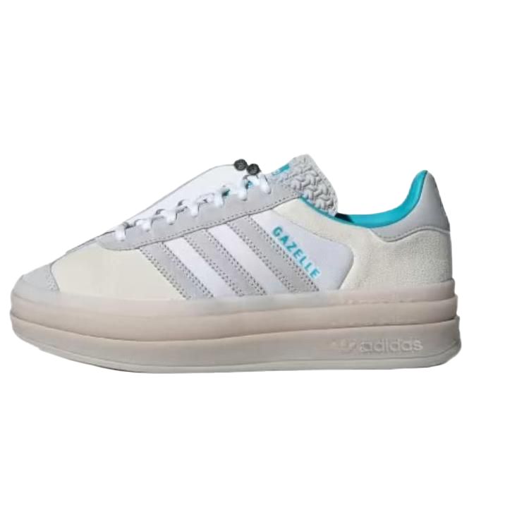 アディダス ガゼル Ordinary People × adidas Women's Gazelle Bold "Cloud White/Light Blue/Light Solid Grey" IH9992