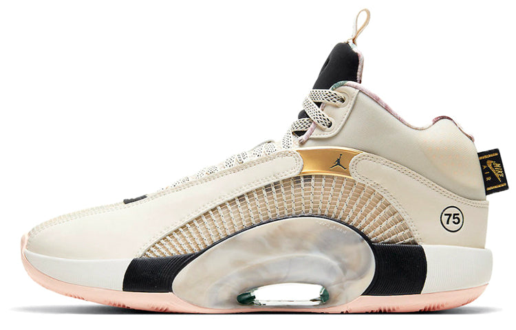 ジョーダン Nike Air Jordan XXXV Paris "Pale Ivory/Metallic Gold Black" DD3668-100