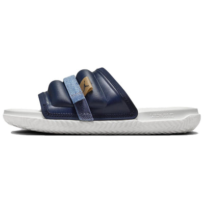 ジョーダン Nike Jordan Super Play Slide "Obsidian/Dutch Blue/Gum Medium Brown" DM1683-404