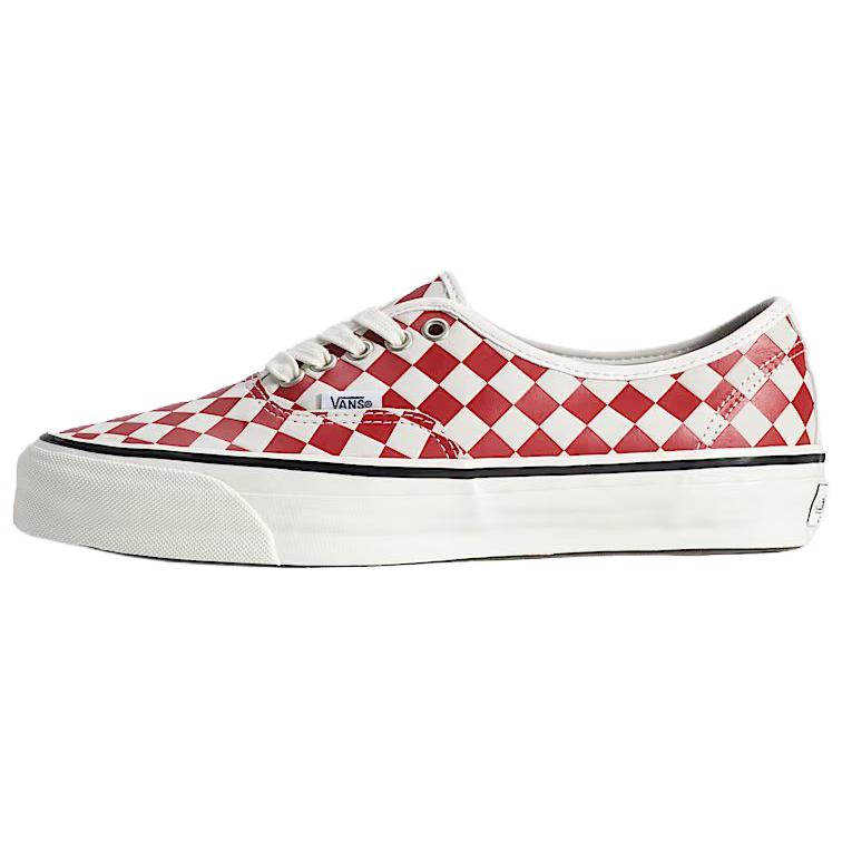 ヴァンズ オーセンティック Vans LX Authentic 44 Diamond Check "Red/White" VN000D9NCIS