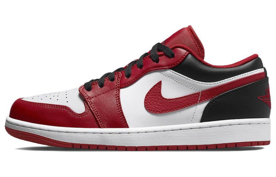 エアジョーダン1 Nike Air Jordan 1 Low "White/Gym Red/Black" 553558-163