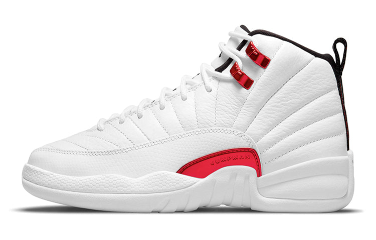 エアジョーダン12 Nike GS Air Jordan 12 Retro "Black/White/University Red" 153265-106