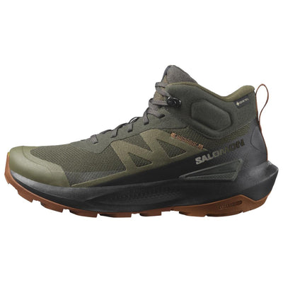 サロモン Salomon Elixir Activ Mid GORE-TEX "Peat/Black/Caramel Cafe" L47560300