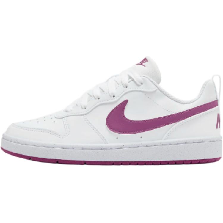 ナイキ Nike GS Court Borough Low Recraft "White/Hot Fuchsia" DV5456-121