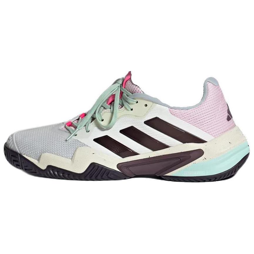 アディダス adidas Barricade 13 Tennis "Crystal White/Aurora Metallic/Semi Green Spark" IF7792