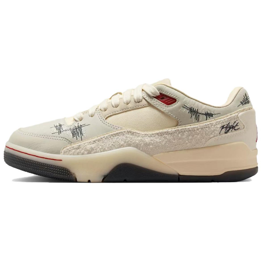 ジョーダン フライトコート Who Decides War × Nike Women's Jordan Flight Court "Muslin" HQ2958-100