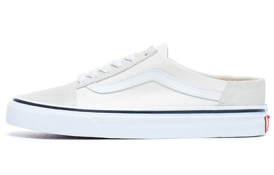 ヴァンズ オールドスクール Vans Old Skool Mule "Classic White/True White" VN0A3MUSFRL