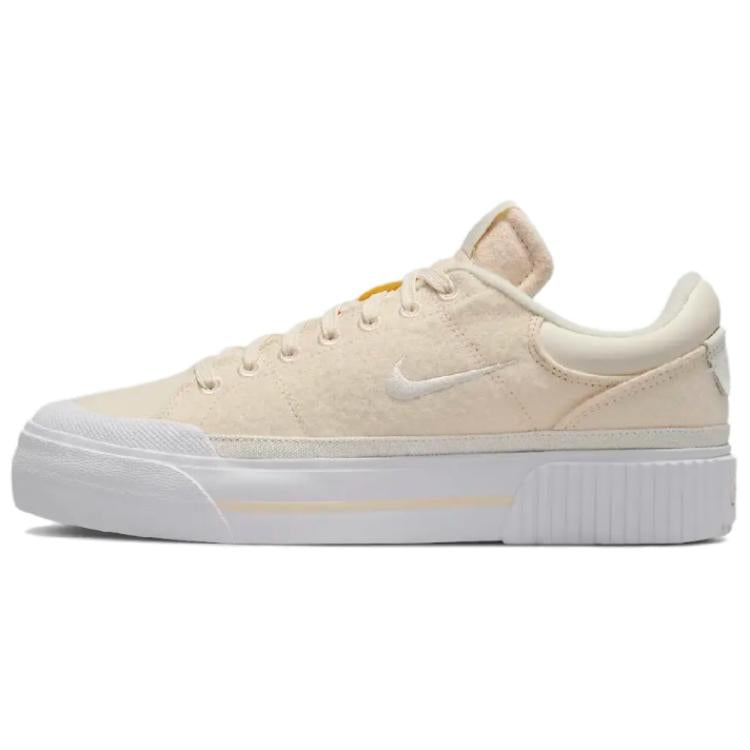ナイキ コートレガシー Nike Women's Court Legacy Lift "Pale Ivory/White/Hemp/Phantom" FZ2606-101