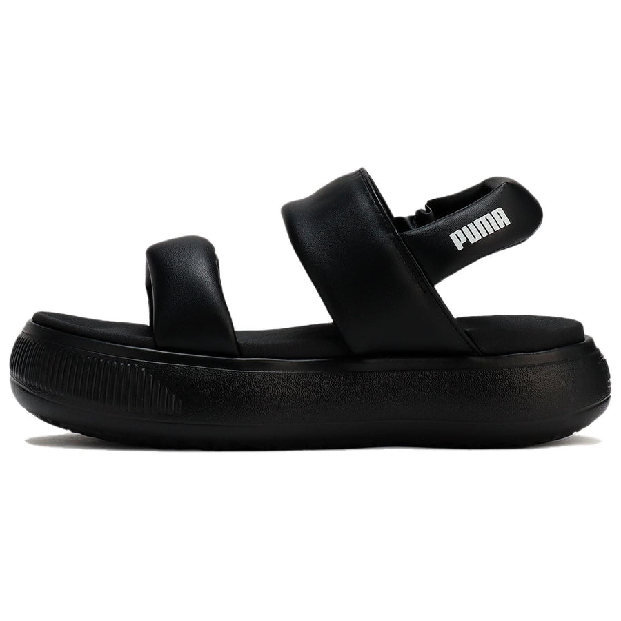 プーマ Puma Women's Mayu Puffy Slide "Puma Black/Puma White" 399451-02
