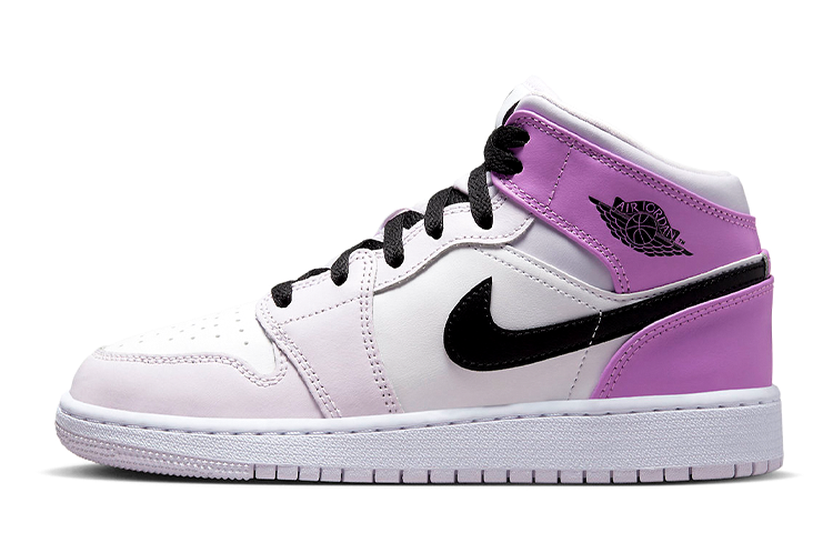エアジョーダン1 Nike GS Air Jordan 1 Mid "Barely Grape" DQ8423-501