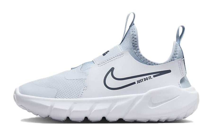 ナイキ Nike PS Flex Runner 2 "Football Gray/Light Armoury Blue/White/Midnight Navy" DJ6040-010