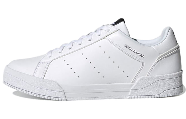 アディダス adidas Court Tourino "Footwear White/Core Black" H02177