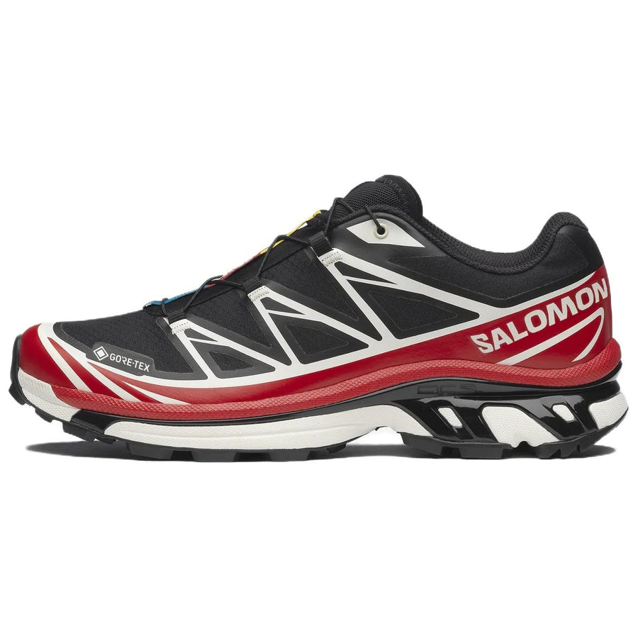 サロモン XT-6 Salomon XT-6 GORE-TEX "Black/Flame Scarlet/Vanilla Ice" L47974900