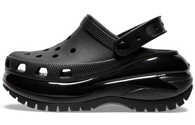 クロックス クラシック クロッグ Crocs Classic Mega Crush Clog "Black" 207988-001