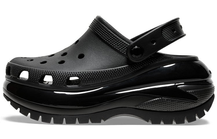 クロックス クラシック クロッグ Crocs Classic Mega Crush Clog "Black" 207988-001