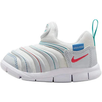ナイキ Nike TD Dynamo Free "White/Pure Platinum/Blue Beyond/Dusty Cactus" 343938-105