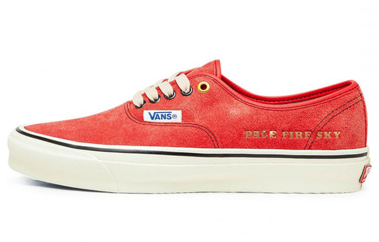 ヴァンズ オーセンティック Vans Vault × Julian Klincewicz OG Authentic SP LX "Hairy Suede & Cherry Tomato" VN0A5DYGAR4