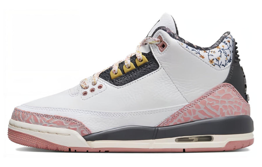 エアジョーダン3 Nike GS Air Jordan 3 Retro "White/Pink/Black" 441140-100
