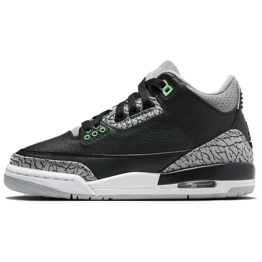 エアジョーダン3 Nike GS Air Jordan 3 Retro "Green Glow" DM0967-031