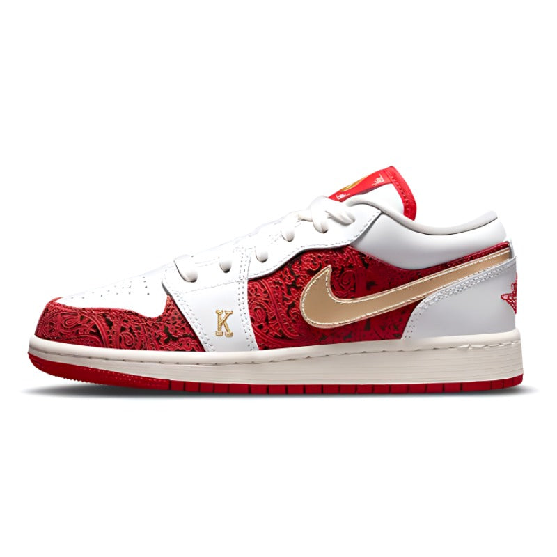 エアジョーダン1 Nike GS Air Jordan 1 Low "Spades" DJ5186-100