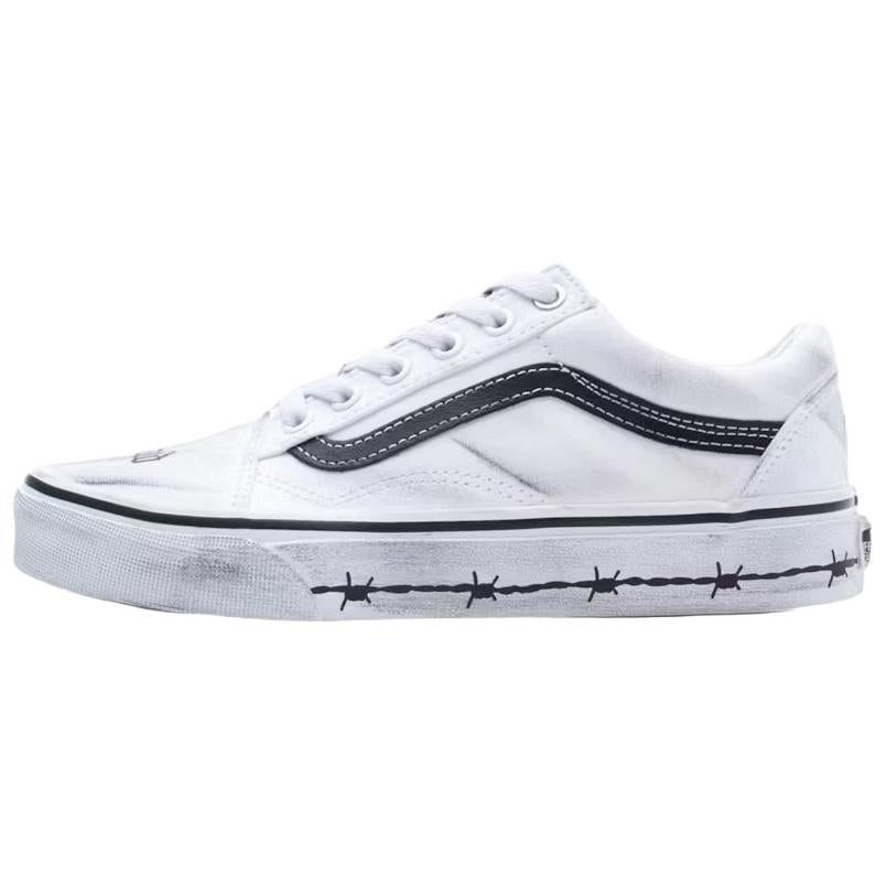 ヴァンズ オールドスクール Travis Barker × Vans Old Skool "Dues Paid/White" VN000E9TCJ7