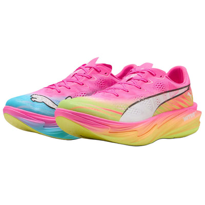 プーマ Puma Deviate Nitro Elite 4 Showtime Pack "Poison Pink/Yellow Alert/Bright Aqua" 313298-01
