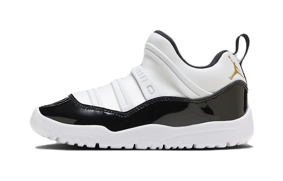 エアジョーダン11 Nike PS Air Jordan 11 Retro "White/Black/Metallic Gold" BQ7101-170