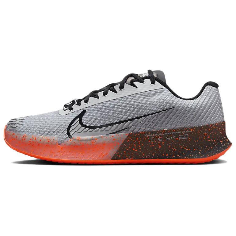 ナイキ Nike Court Vapor 11 HC Premium "Pure Platinum/Black/Hyper Crimson/Metallic Silver" FQ7721-001