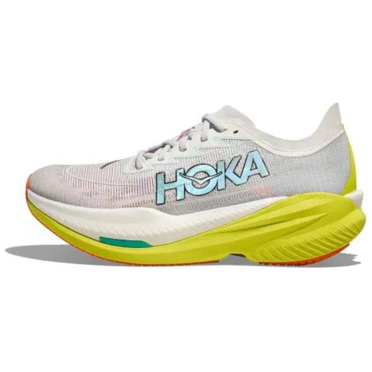 ホカ Hoka Mach X2 "Frost/Citrus" 1155119-fct