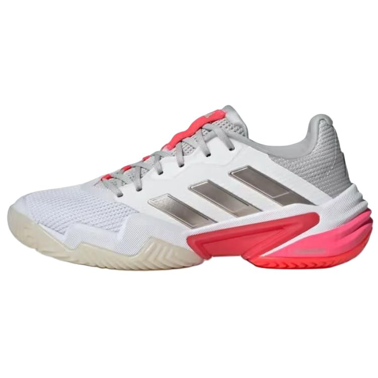 アディダス adidas Women's Barricade 13 "Cloud White/Champagne Met/Lucid Red" IH2967